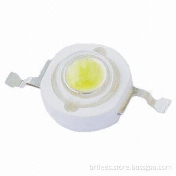 3W High-powered LED, RGB Color, with Peak Current of 350mA, 150lm